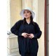 PLİSELİ OVERSIZE İKİLİ TAKIM SİYAH